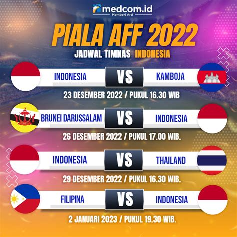 jadwal indonesia vs filipina aff 2022